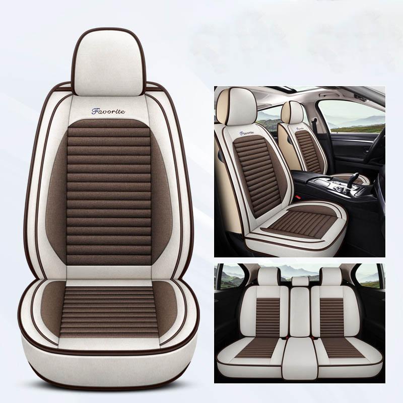 Husa Scaun Auto Impermeabil Husa Scaun Auto Universal Piele 5 Set Perna Scaun Auto 5 Locuri Universal