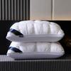 1PC Luxury 5-Star Hotel Quality Pillow, 48*74 Cm- Deep Sleep Neck Support, Non-Collapse High Pillow Core for All Seasons