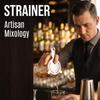 Cocktail-Sieb aus Edelstahl, Bar-Getränkesieb mit hochdichtem Feder-Sieb, Bar-Werkzeuge Cocktail-Shaker-Zubehör