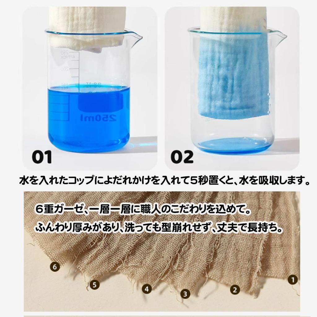 Multifunctional Gauze Bib for Machine Perfect for Newborns and Baby Shower Gift [NazyJnn] 360° Babies, 100% Cotton, Soft, Absorbent, Quick-Drying,