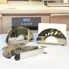Stainless Steel Semicircular Tabletop Napkin Holder