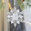 2025 Acrylic Snowflake Christmas Tree Bells Pendant  Star Room Home Decoration Christmas Navidad Ornaments Christmas Supplies