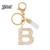 Key Holder For Backpack Keychain Pendant Letter A-Z Charm with Tassel