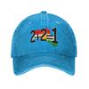 Kurdistan Flag Sun Baseball Cap  Fashion Unisex Men Washed Trucker Hat Adjustable Print Tennis Skate Snapback Cap Birthday Gift
