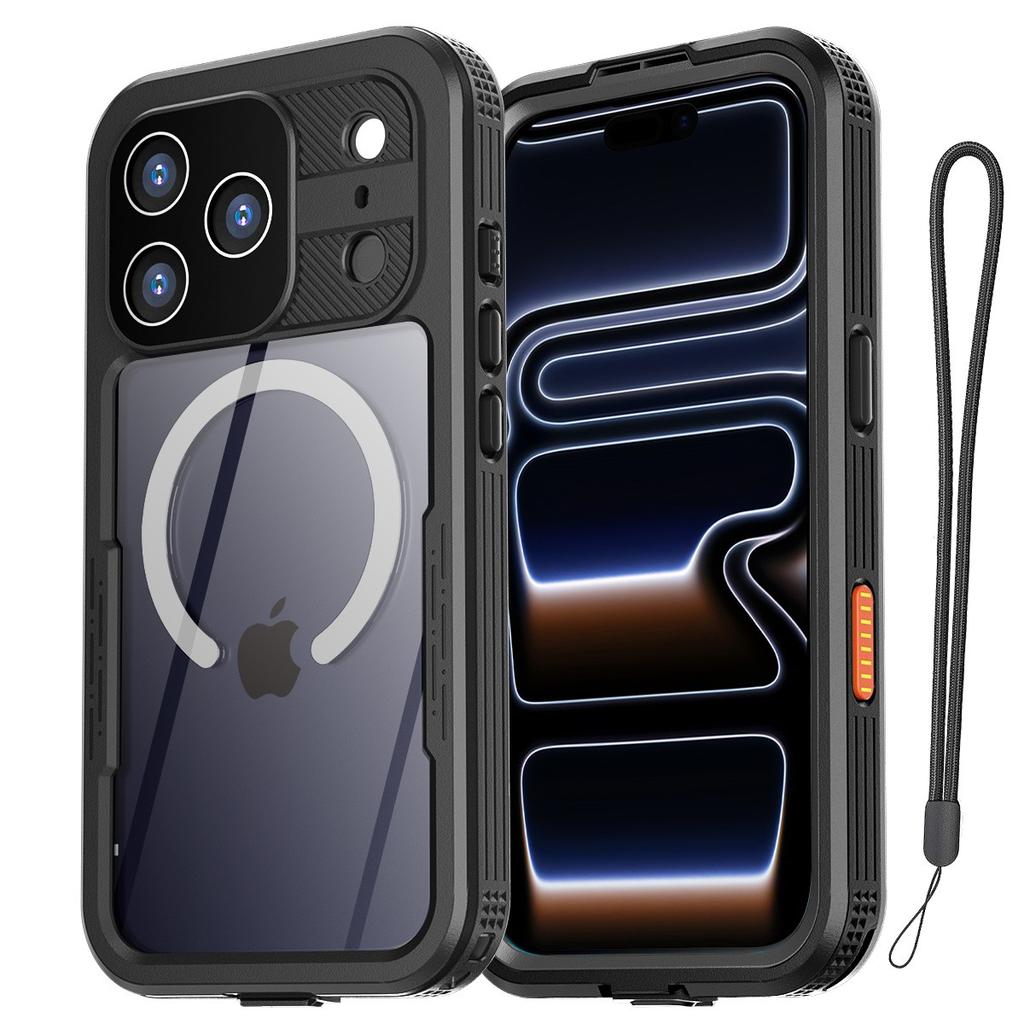 Waterproof IP68 Case for iPhone 17 Pro Max 17 Pro 16 Plus 16 Pro Max MagSafe Heavy-duty Shockproof Protection Magnetic Cover