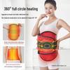 Ultra-Long Wave Hot Compress Waist Belt: Abdominal Heating, Uterine Warming, Vibration & Fat Burning Slimming Device