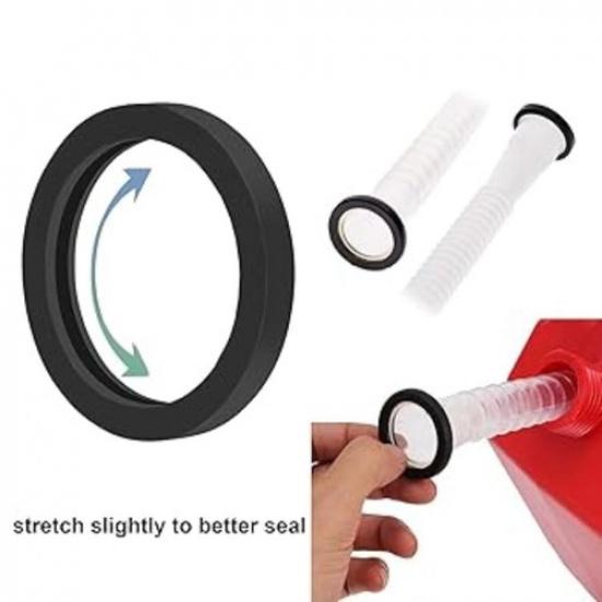 8 Stück Benzinkanister Ausguss Dichtungen Ersatz Gummidichtungen Unterlegscheibe Dichtung O-Ring