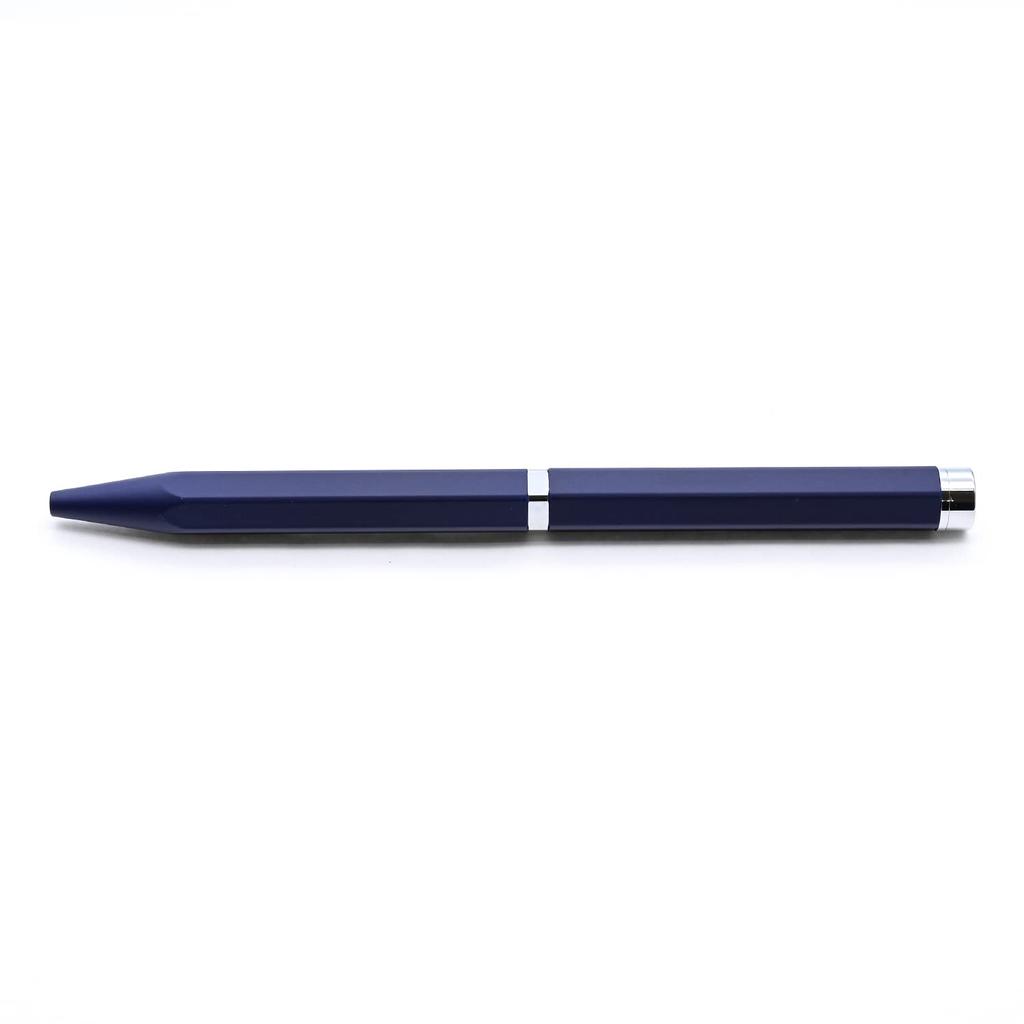 Orobianco Ballpoint Pen Hexa Blue CT Rotating 1953501