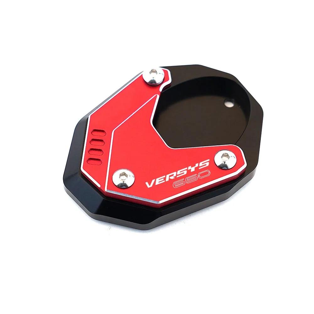 Side Stand Enlarge For KAWASAKI VERSYS650 VERSYS 650 2010-   2022 Motorcycle Accessories Kickstand Foot Enlarger
