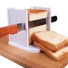 Rectangle Bread Slicer Cutter Mold Toast Loaf Cutting Pro Bread Slicer Cutter Mold Maker Slicing Guide Loaf Kitchen Tools Ship 1