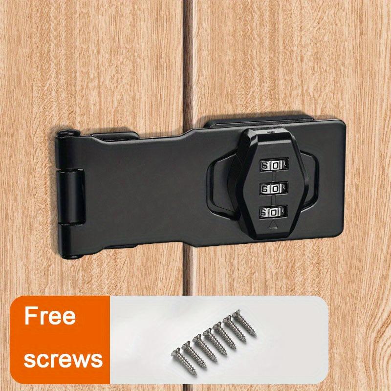 Mechanical Password Lock Household Password Lock Rotary Hasp Locks Keyless for Garden Interior Mailbox Bathroom Pet Doors