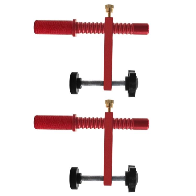 Aluminum Workbench Dog Hold Down Clamps Secure Grip, 19mm/20mm Holes Adjustable Clamps for Woodworking and Craftsmanship