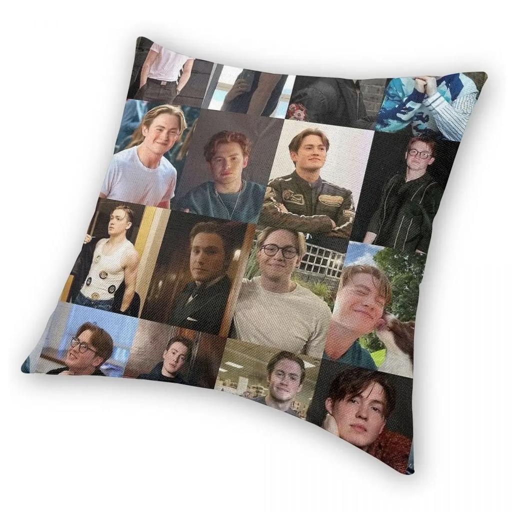 Kit Connor To Collage Pillowcase Soft Polyester Cushion Cover Decorations Throw Pillow Case Cover Living Room Square 18''