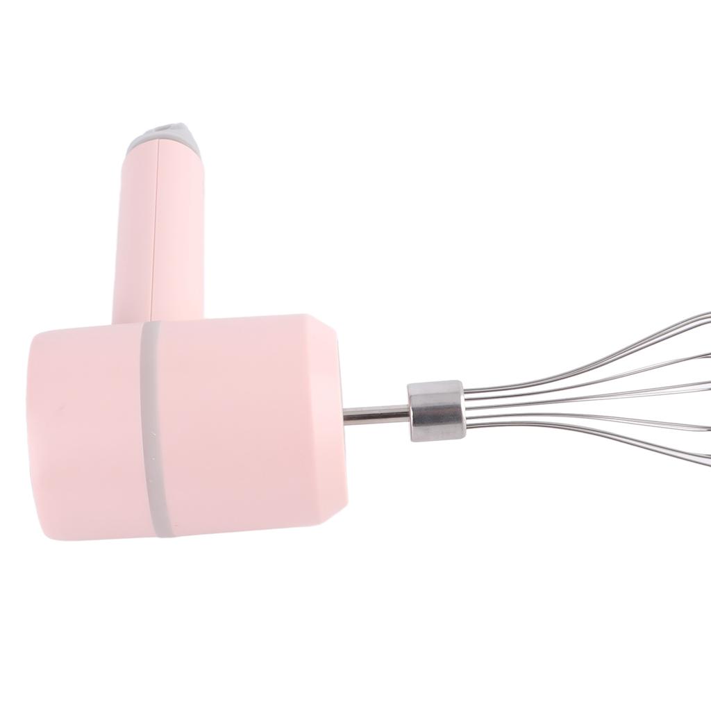 Electric Cordless Hand Mixer 3 Speed Kitchen Handheld Mixer 20W with Egg Beater for Baking