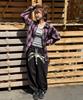 AMOU Bone Horse Sweat Pants Black