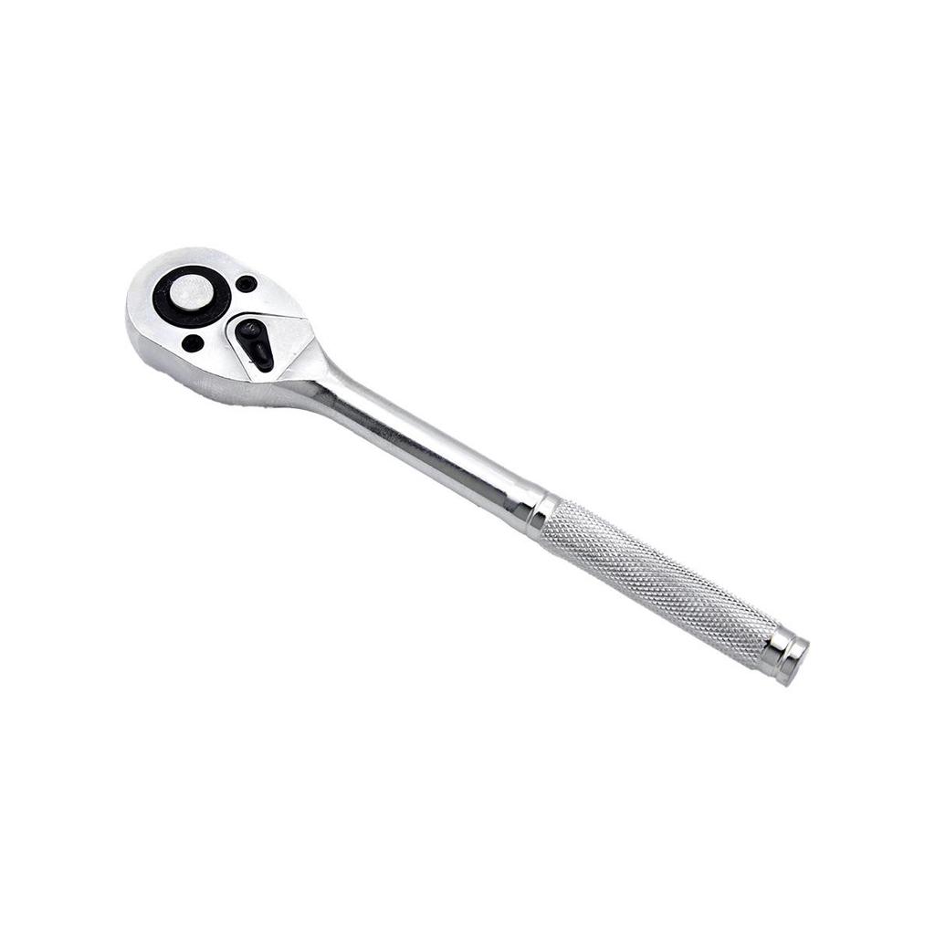 Dreiteiliges Knarrenschlüssel-Set: 1/2" Groß, 3/8" Mittel, 1/4" Schnellwechsel-Schraubenschlüssel für die Autoreparatur