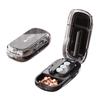 Portable Pill Cutter With Precise Quarter Split For Medicine Dispensers