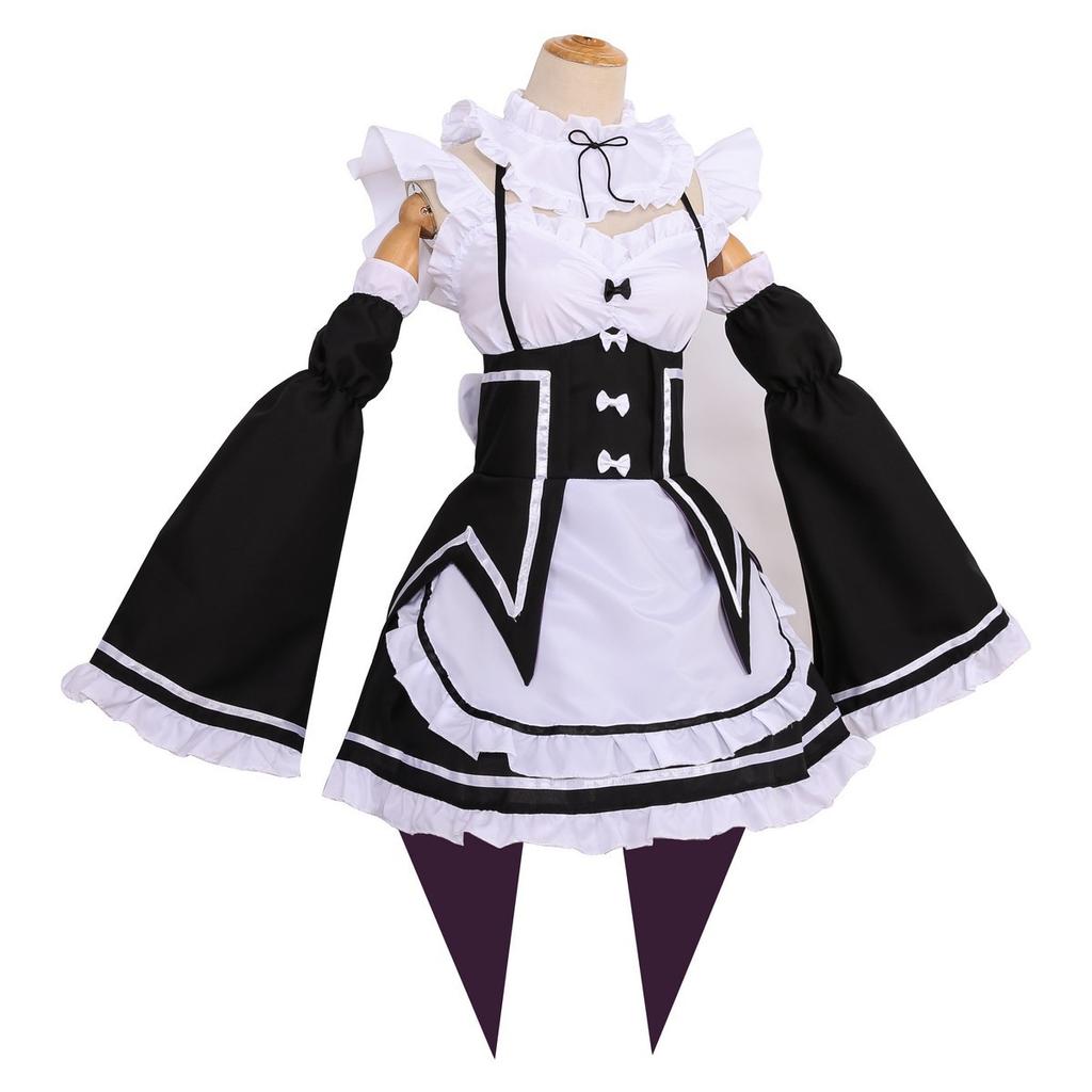 Plus size maid outfit from scratch otherworld life cosplay anime