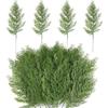 40p Artificial Pine Branches Christmas Artificial Cedar Stems Artificial Cedar Branches Simulated Christmas Green Pine Branches