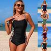 2026 New European and American One-piece Swimsuit Women's and Women's Swimwear Sports Explosion Spot Bikini