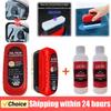 120ml Automotive Car Oil Film Cleaning Brush Car Glass Oil Film Cleaner Hydrophobic Windshield Oil Film Remover for Car Window