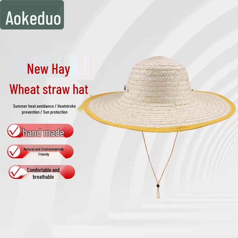 Ручная работа, соломенная шляпа от солнца, плетеная из бамбука