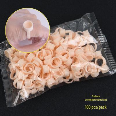Silicone Finger Ring for Tattoo Ink & Eyelash Glue