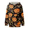 Pumpkin Sweatshirts Printing Men's Tops Hoodies Halloween Funny Graphic Kid's Hooded Pullovers Male Casual Fashion Hoody