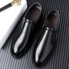 FashionSpring Autumn New Genuine Leather Leather Men's Dress Shoes Fashion Casual Solid Color Designer Male Shoes