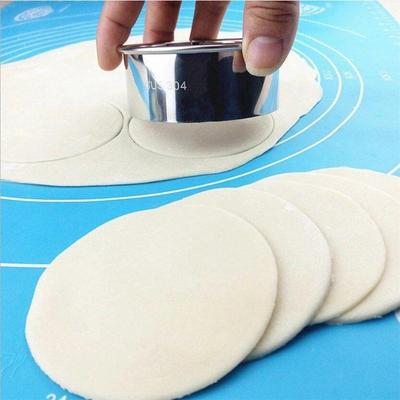3 stampi per ravioli rotondi in acciaio inossidabile, misura 3, strumenti per biscotti