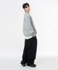 MOZMOZ Colorful Corduroy String Wide Pants Black