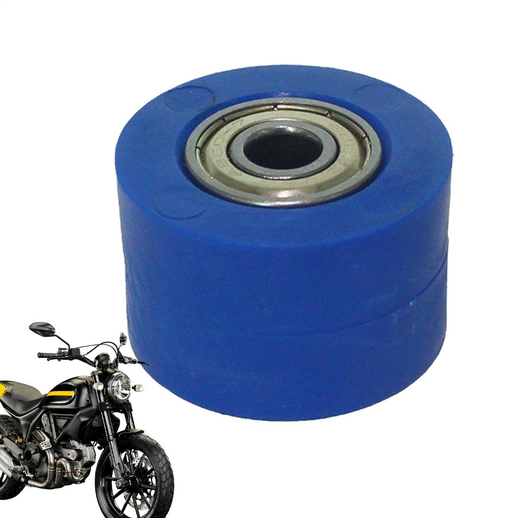Tensioner Wheel Guide, Universal Pulley Tensioner - Bike Chain Roller Motorcycle Roller Wheel Bike