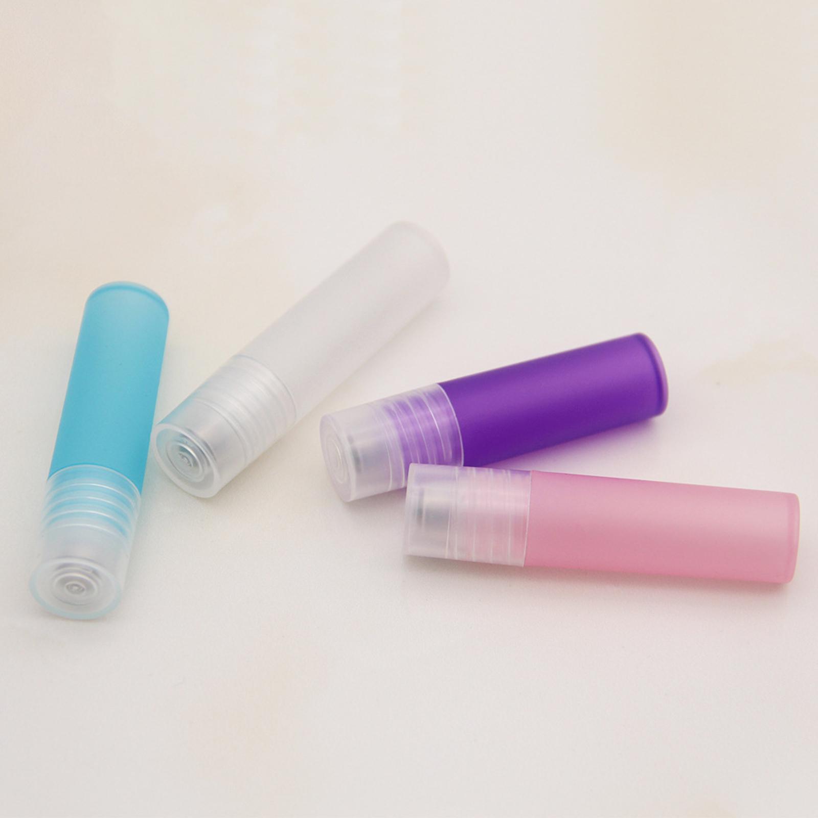 

10 Count 10ml Plastic Essential Oil Roller Bottles Roll On Aromatherapy розовый