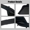 2Pcs Front Windshield Wiper Side Cowl Extension Cover Trim For 2020 2021 2022 Toyota RAV4