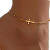 Multi Row Anklet Set for Women Adjustable Length Ankle Bracelet Lightweight Foot Jewelry Waterproof Accessories