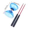 Double-Head Diabolo Fitness Toy Portable Outdoor Play Diabolo Yo-Yo Play Diabolo Elderly Children'S Toys Agility Exercise