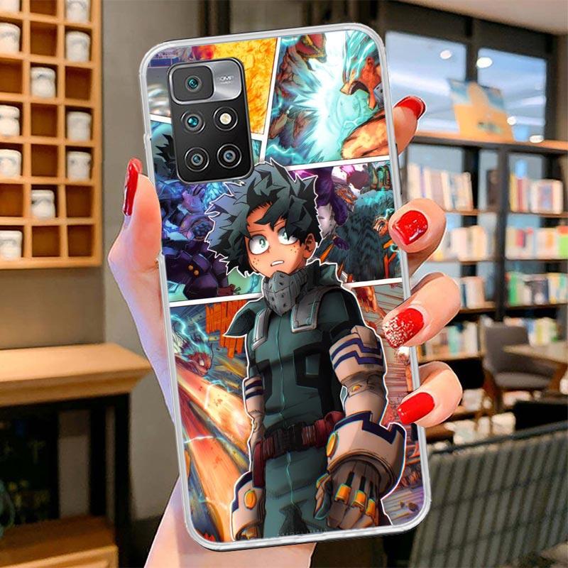

My Hero Izuku Deku Cover Phone Case For Xiaomi Poco F7 Ultra X7 X6 X5 Pro M7 Redmi 15C 15 13C 13 12C 12 10C 10 9A 9C 9T 9 Shell Xiaomi Poco X6 Pro
