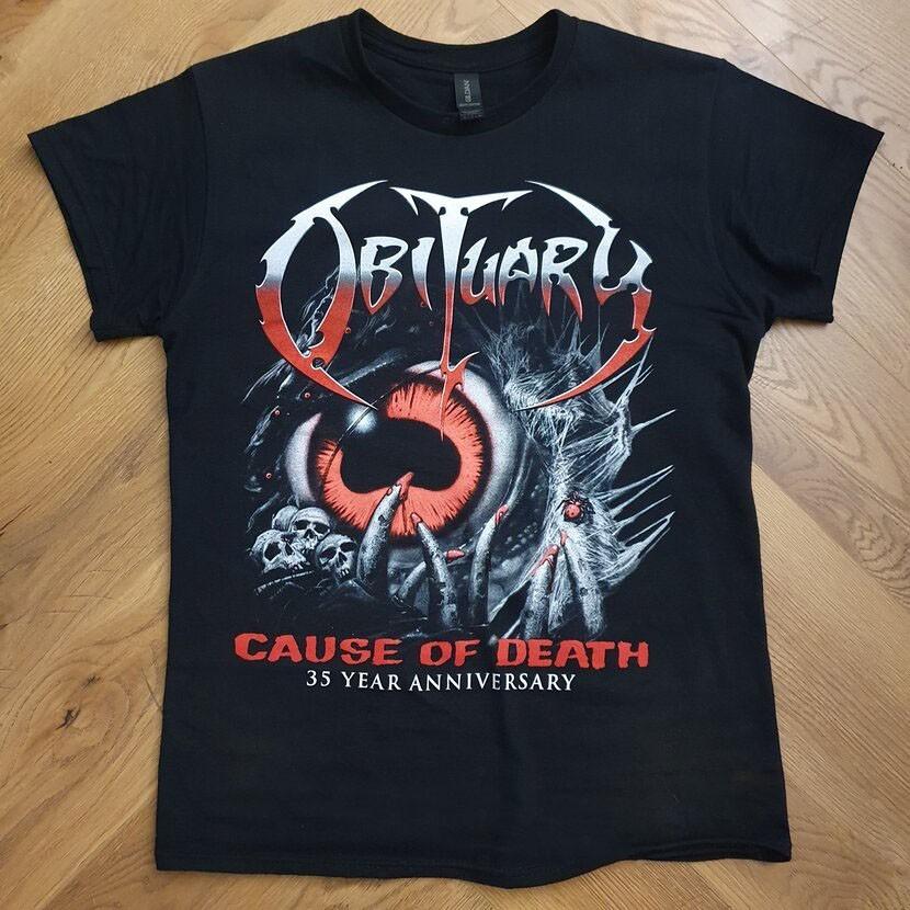 Футболки Gildan Некролог Причина смерти 35-я годовщина Унисекс S-5XL DO739 Унисекс Футболка XXXL