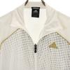 adidas mesh switching Track jacket L white Men's Used