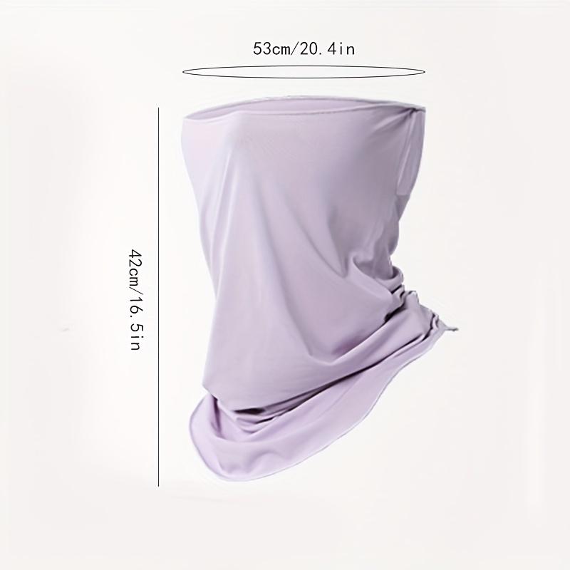 Summer Long Sun Protection Mask, Neck Protection, Cycling Sun Protection, UV Protection, Ear Hanging Mask, Thin Breathable Small