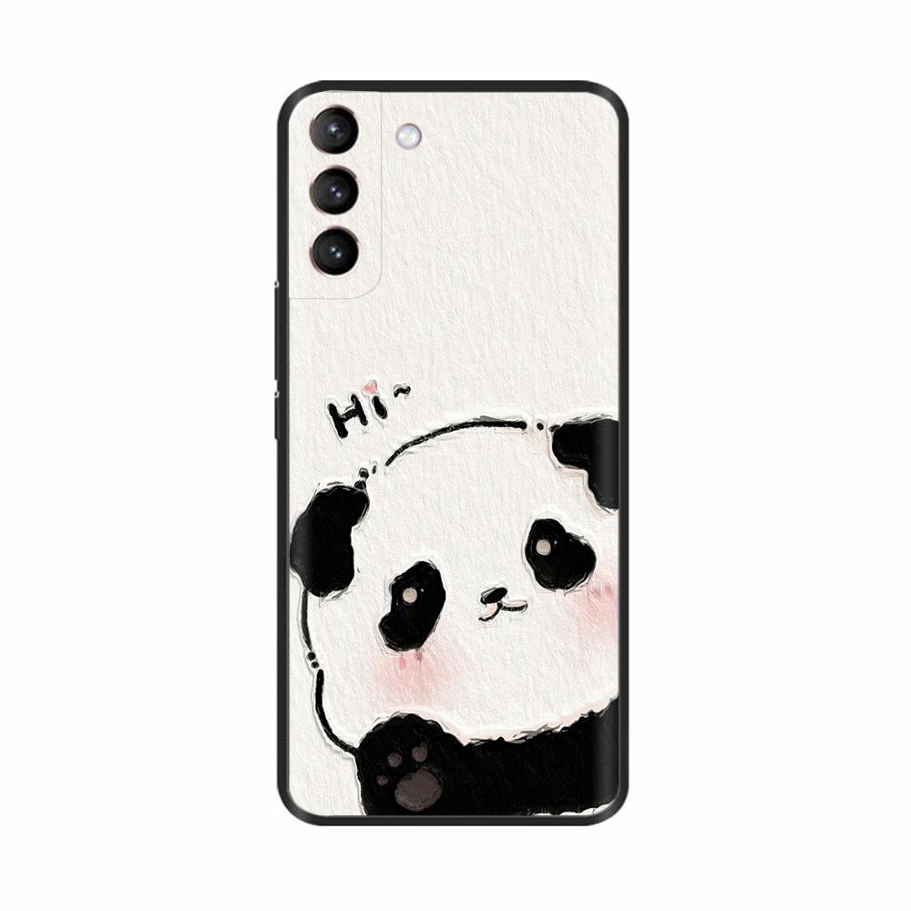 Shockproof Cover For Samsung Galaxy S21 S20 S23 S24 S25 FE Animals Painted Shell Bumper Cases Soft Silicone Back Cover Fundas