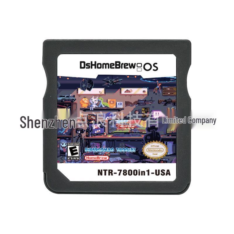 

Cross DS Card 7800-в-1: Совместимо с 3DS, 2DS, NDSL, эмулирует игры GBA, GB, FCMD, Arcade.