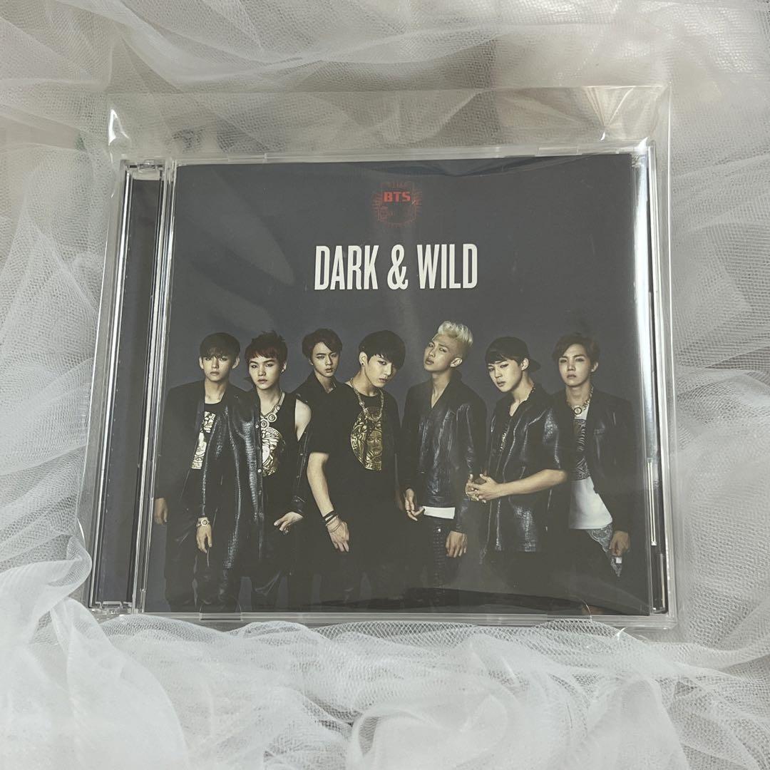 

[USED] BTS DARK&WILD CD DVD Lyrics Card