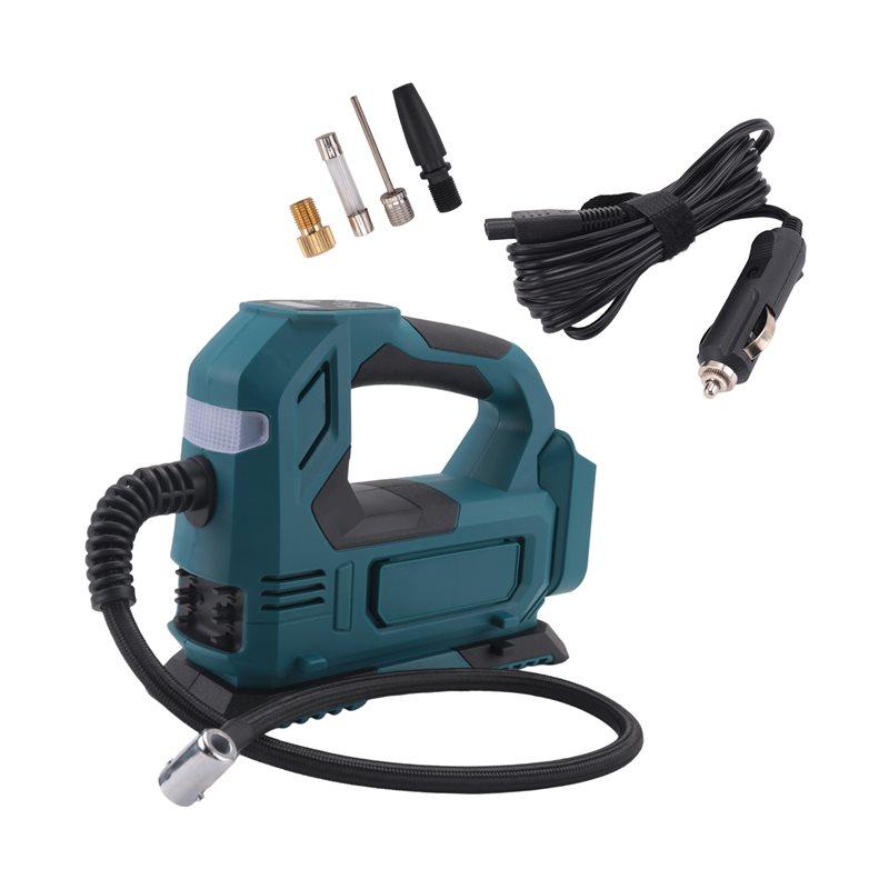 Feb.Portable Air Pump For 18V Battery Cordless Inflator Tool For Car Tyre Inflator Electric Motorcycle Pump
