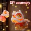 DIY Lion Dance Lantern Chinese Lanterns Chinese New Year  Decoraitons DIY Lantern Hanging Ornament Spring Festival Christmas