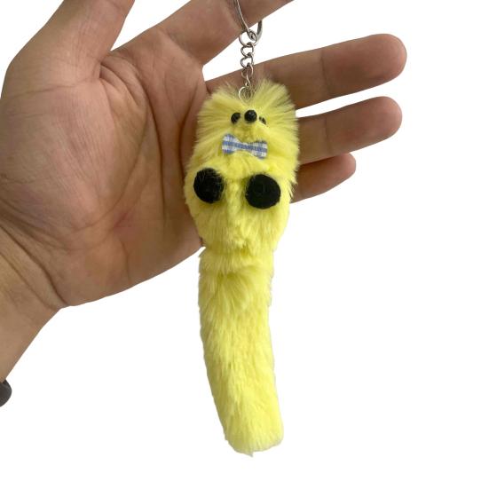 Keychain Pendant Plush Cartoon Bear Charm Key Chain Versatile Key Holder Backpack Car Key Accessories