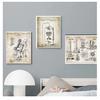 Print Science Wall Art Pictures Periodic Table Chemistry Art Canvas Painting Laboratory Decor Chemical Element Vintage Posters