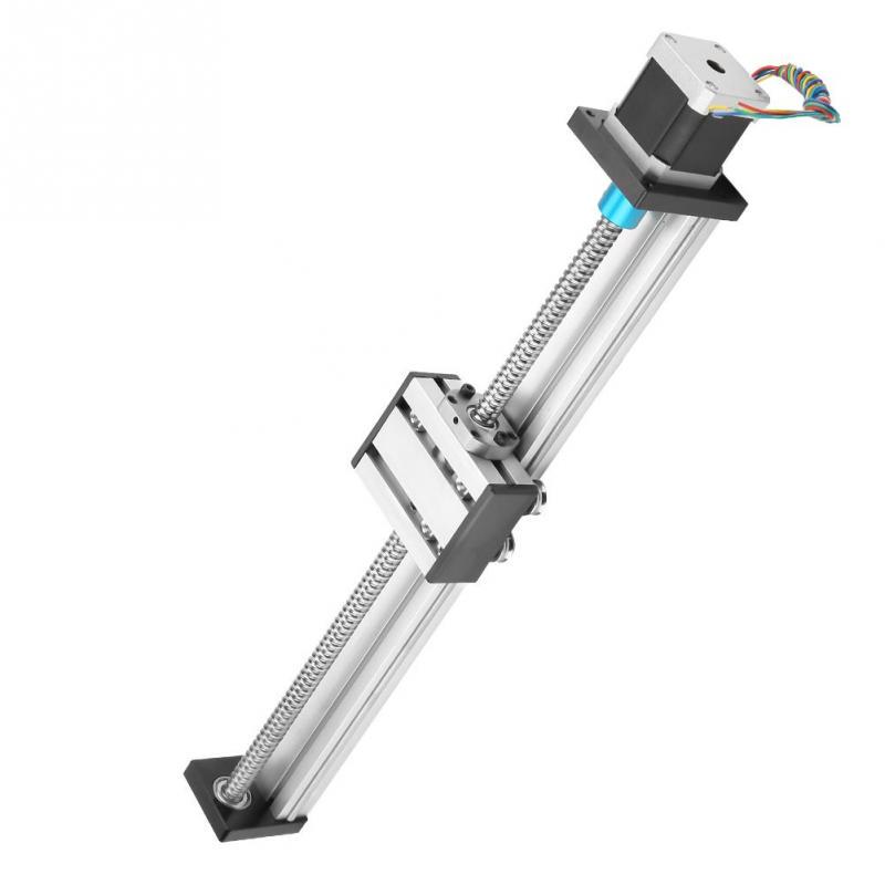 42 Stepper Motor 1204 300mm Aluminum Ball Screw Linear Slide Long Stage ...