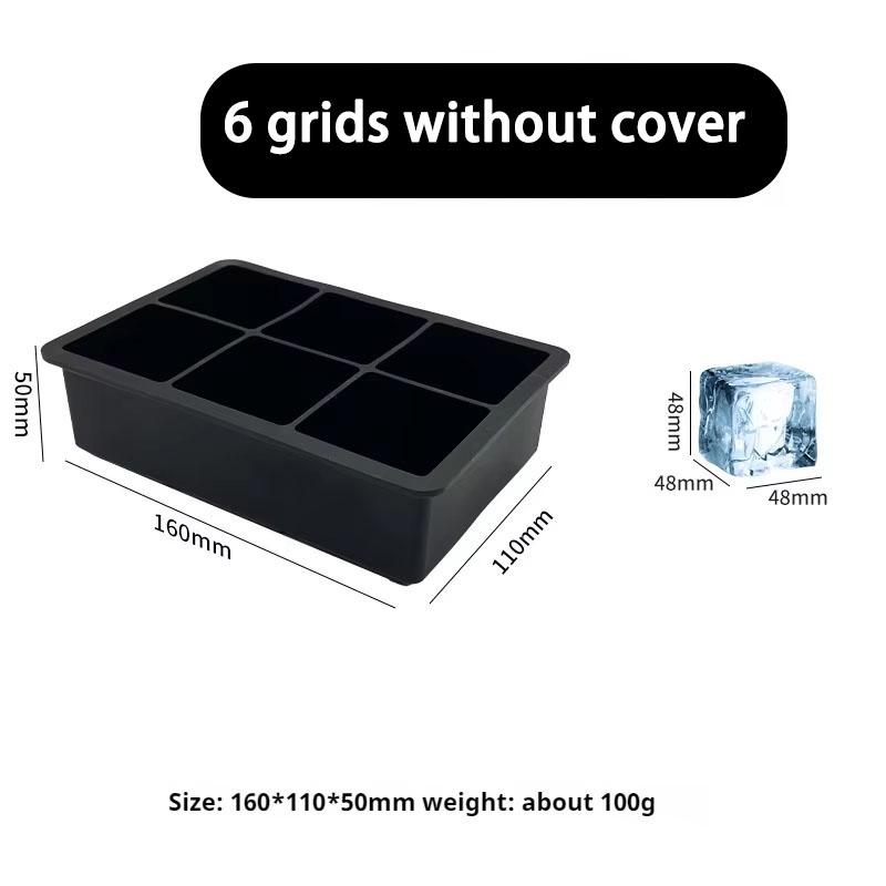 4/6/8/15Grids Silicone Ice Cube Molds Spherical Ice Molds Reusable Whiskey Ice Cube Molds Cocktail Freezer DIY Homemade Barware
