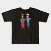 Boys Girls Soft Cotton Graphic Tees Beavis & Butt-Head Decorating Tree T-shirt Breathable Daily School Wear Kids T-Shirts
